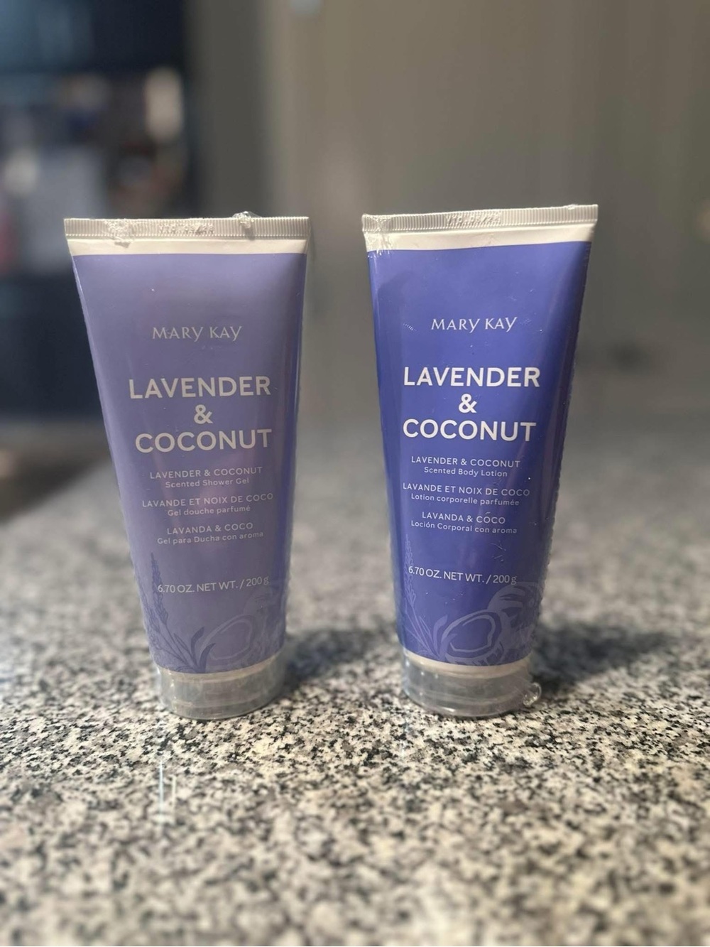 Mary Kay lotion and shower gel together